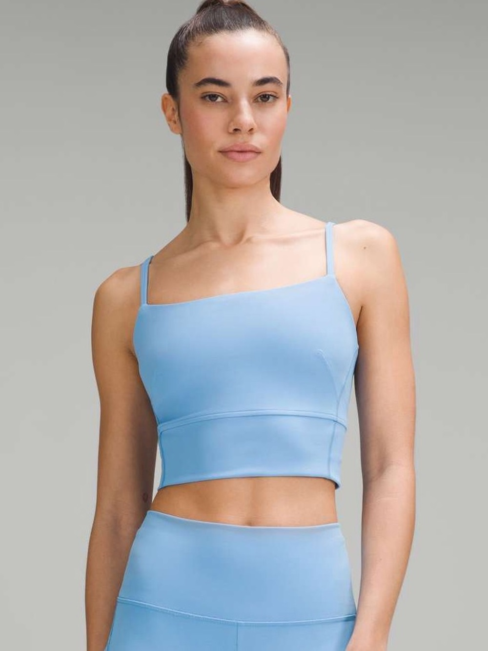 Lululemon Wunder Train Strappy Tank Top Aero Blue 6